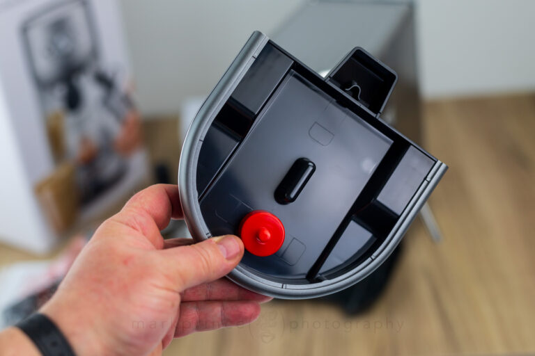 Not as good quality as the one on the Bambino Plus. Thinner, not as beveled.