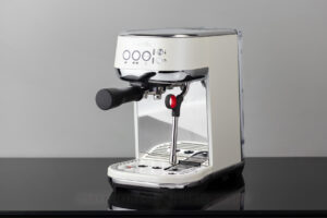 Breville Bambino Plus in Sea Salt White