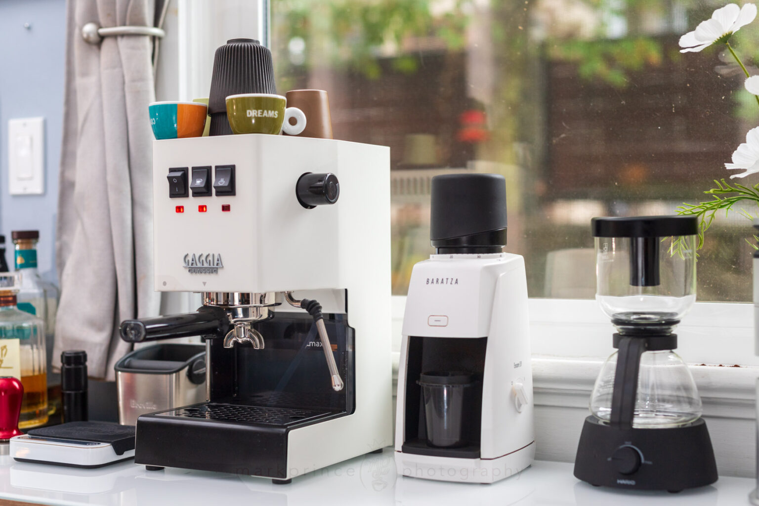 Gaggia Classic with Baratza Encore ESP grinder