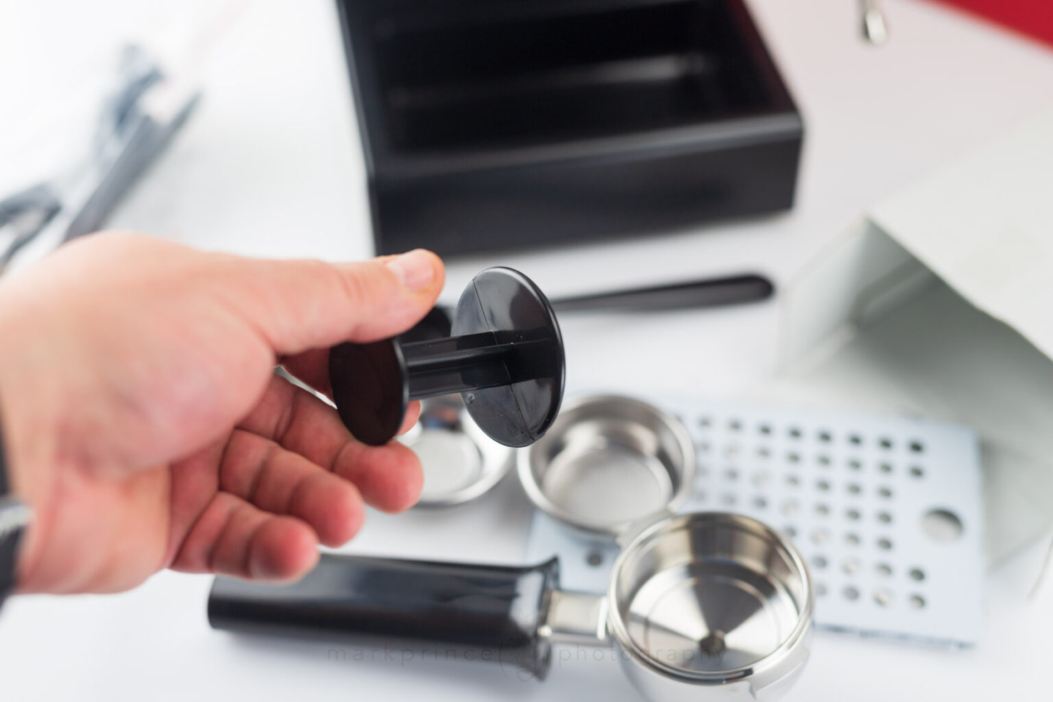 Gaggia's been making this tamper since the 1970s. Oh dear.