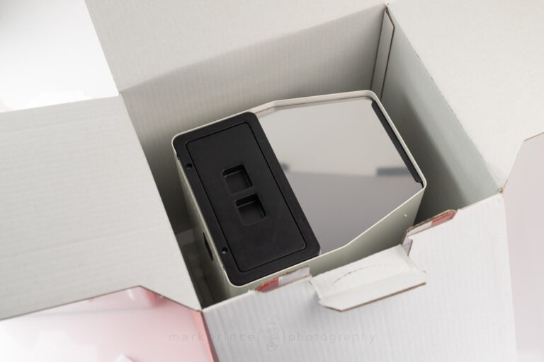 Removing the top styrofoam reveals the Gaggia Classic machine. It's not wrapped in plastic (a good and bad thing).