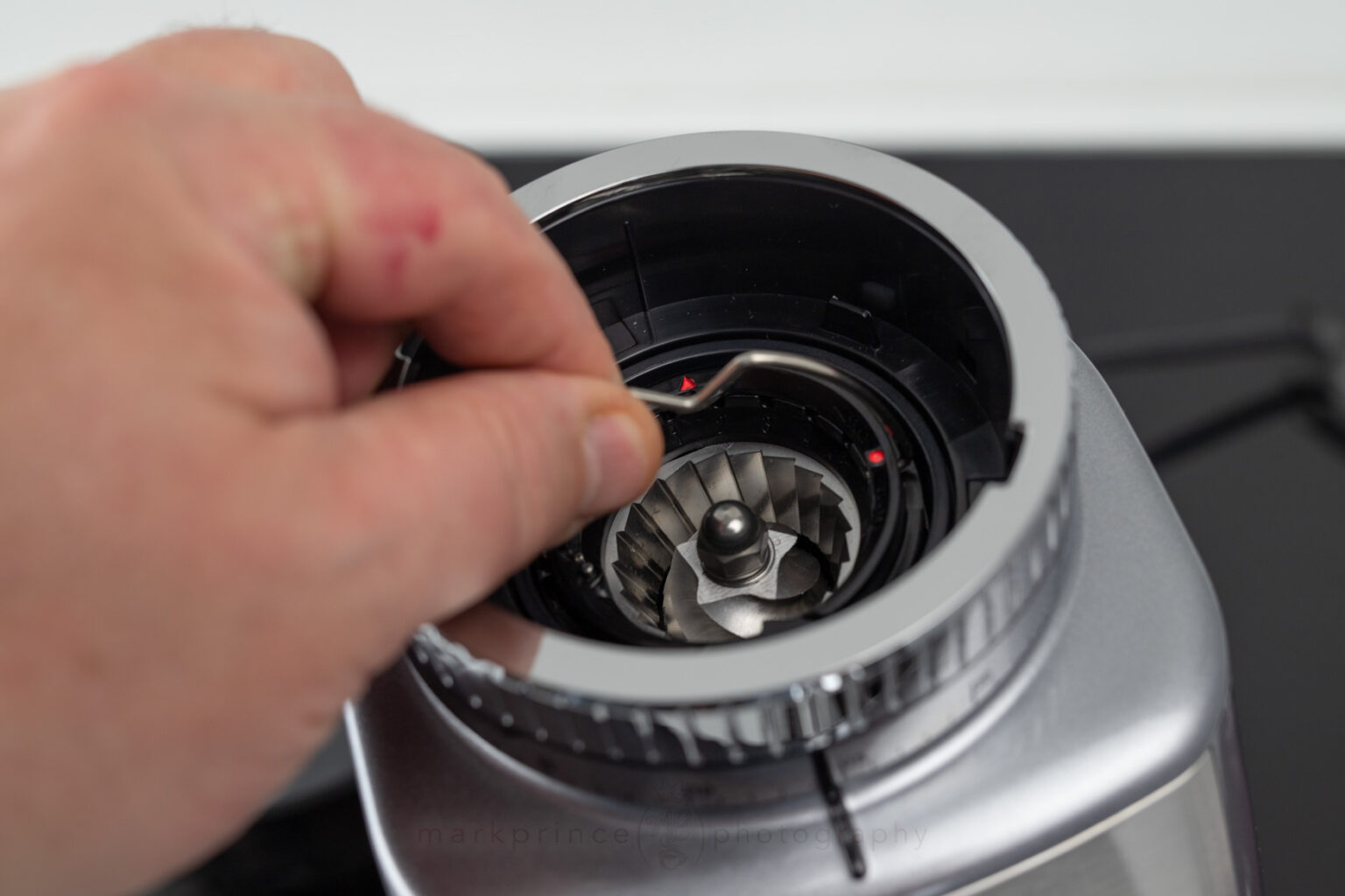 Removing the Upper Burr