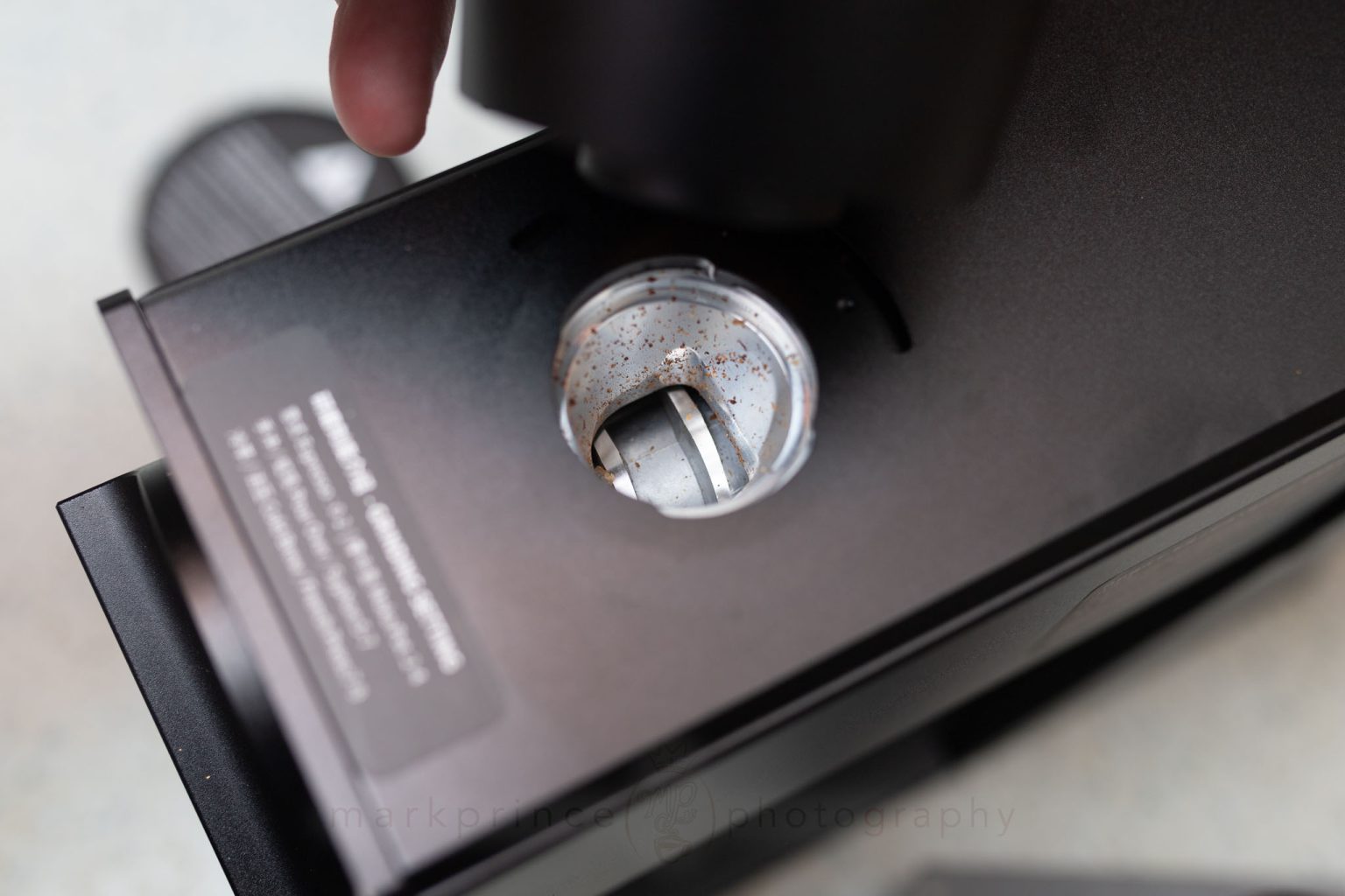 The auger / prebreaker for the F74 Navigator, visible when you remove the hopper.