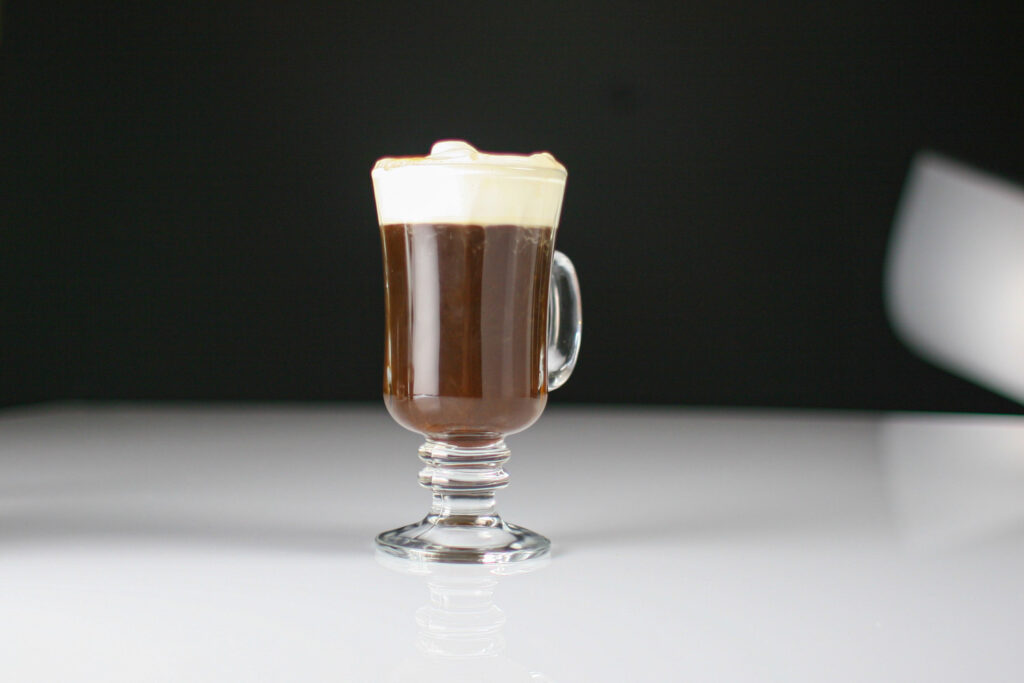 A Traditional Irish Coffee