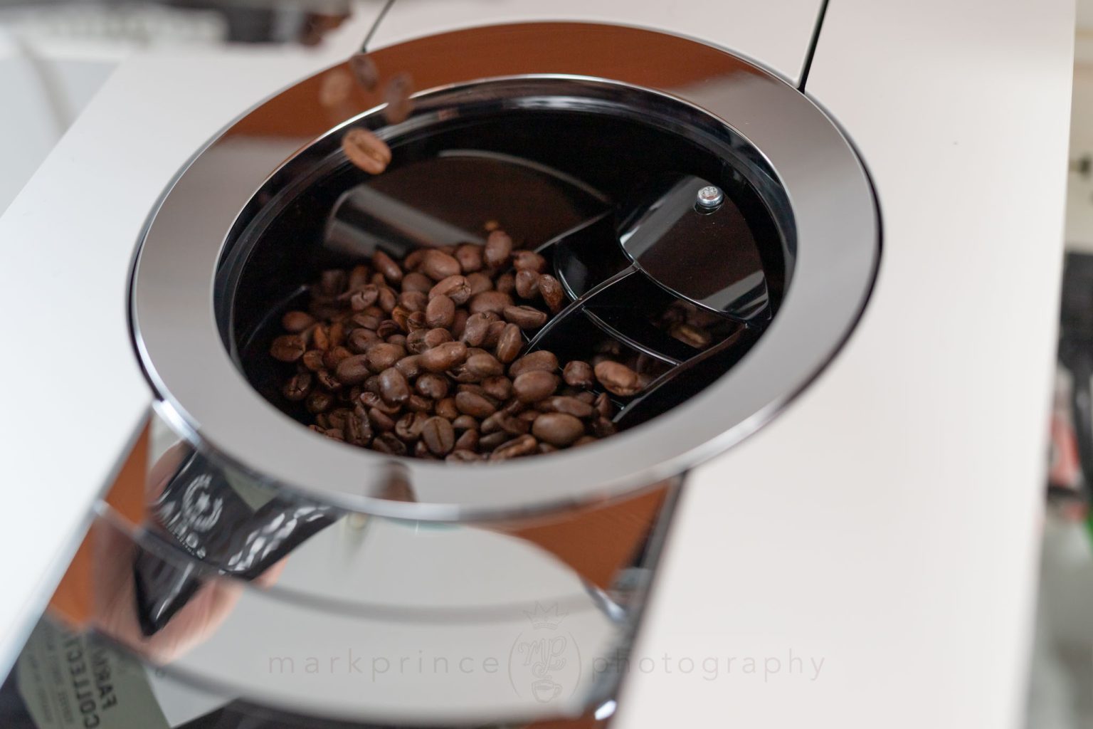 Add coffee, and get ready for the machine to walk you through a few drink shots. We hit this step because I initially skipped the "install the JOE app" part.