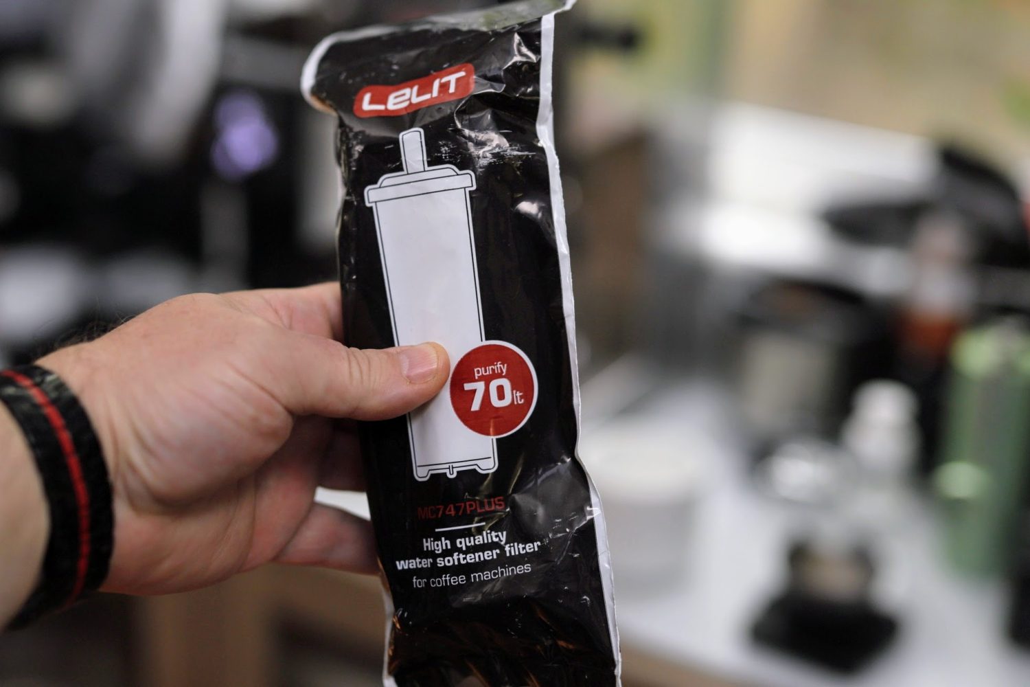 Lelit filter in a bag.