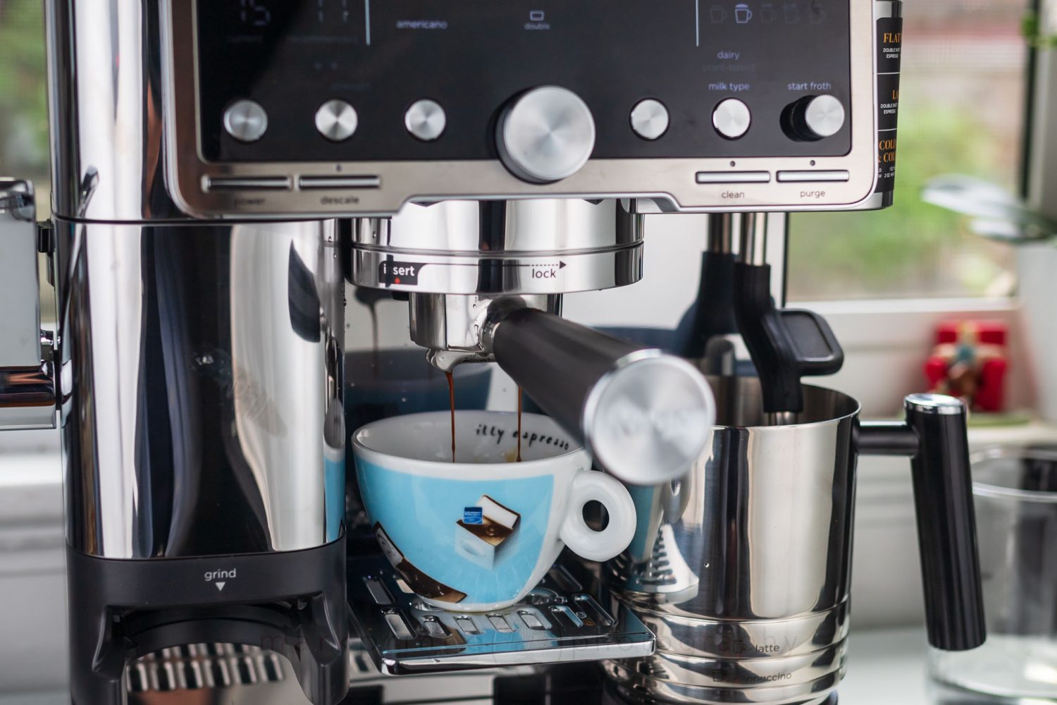 Brewing an Americano