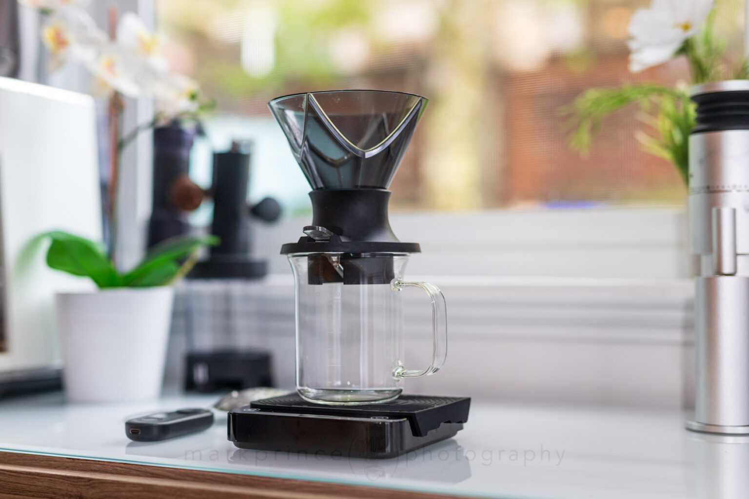 The hacked brewer, a Hario Switch with a Mugen dripper installed