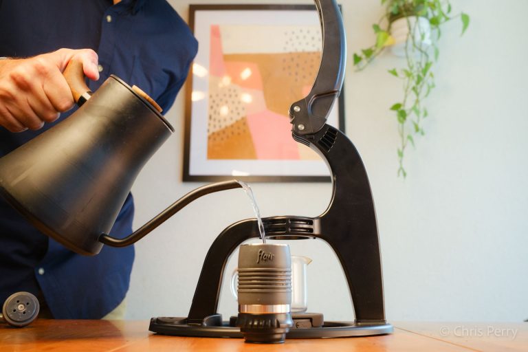 Attach Reservoir and Pour