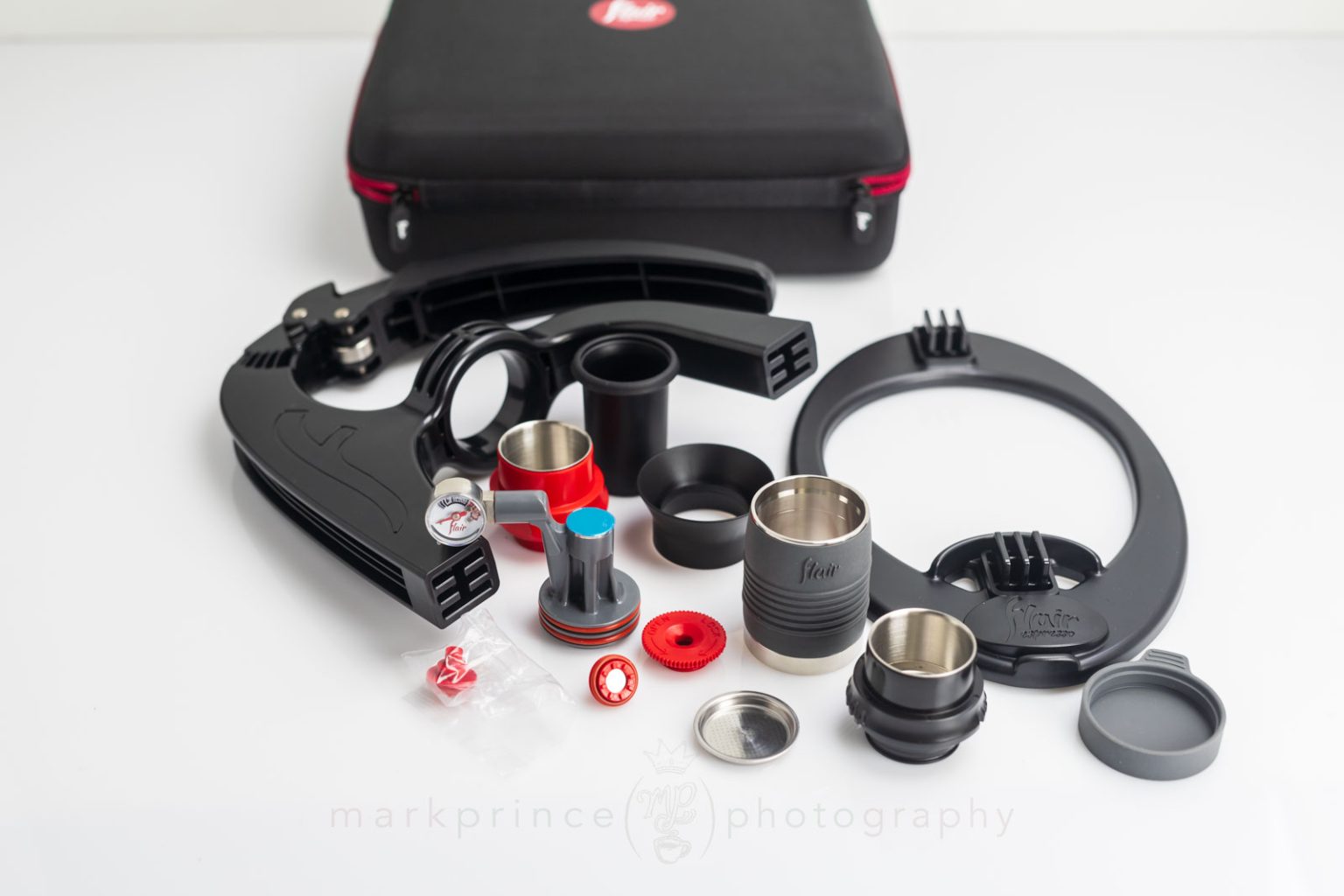 Look at everything you get with the $99 machine ($120 with the case). This is a dual system that lets you use preground coffee, or your own included manual grinder and fresh ground.