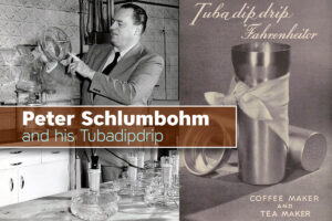 Title Graphic showing Peter Schlumbohm and the Tubadipdrip