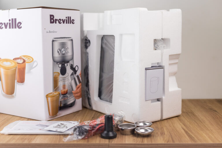 Styrofoam Cocoon for the Breville Bambino